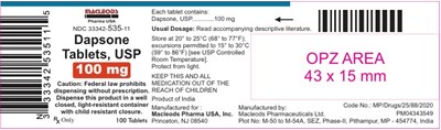 505 (Dapsone 100mg 100s)