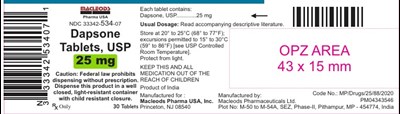 505 (Dapsone 25mg 30s)