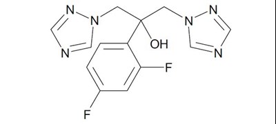 Fluconazole Chemical Structure - image 01