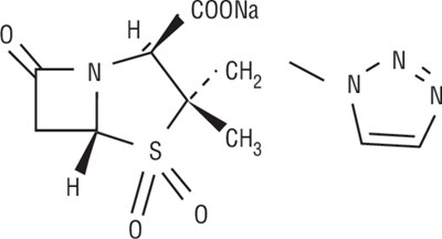 Chemical Structure Of Tazobactam Sodium (Pip01 0008 02)