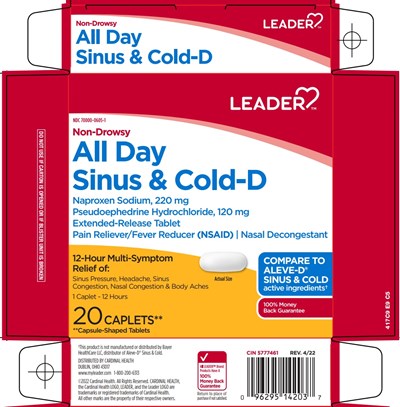 All Day Sinus &amp; Cold-d Carton Image 1 (Image 01)