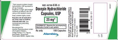 100 capsules - doxepin 25mg