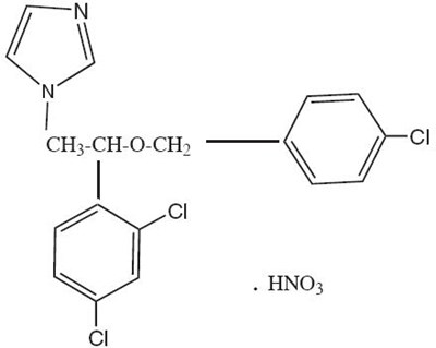 Chemical Structure (Econazole Nitra 1  Cream 15gm For Taro 1)