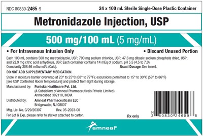 3 (Metronidazole Injection Usp 4)