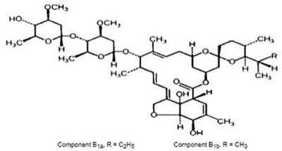 Chemical Structure - ivermectin 01
