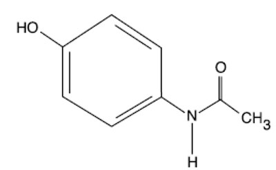 Acetaminophen-structure (Acetaminophen Structure)