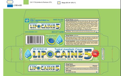 Outer Carton Lipocaine 5 (30 g tube)
