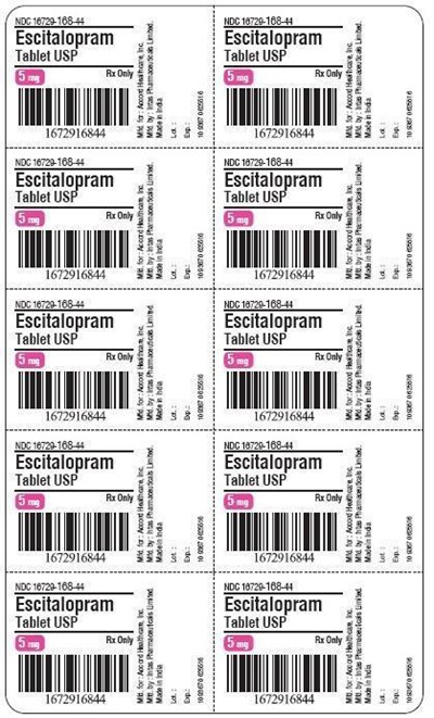 Escitalopram 5 mg Blister - escitalopram 5mg blis