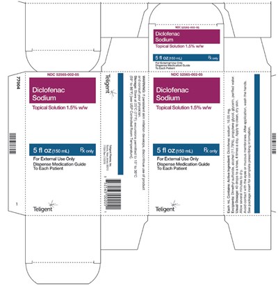 Diclofena Sodium Topical Solution Package Labeling - Diclofenac 1.5 PDP