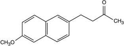 Image Description (Nabumetone Tab Usp Structure)