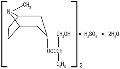 Chemical Structure (Hyoscyamine 01)