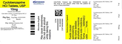 Cyclobenzaprine HCl Tablets Usp 10mg (59746 177 100)