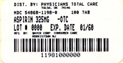 Principal Display Panel (325 mg Tablet)