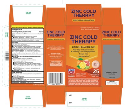 Rite Aid Zinc Cold Therapy Citrus Flavor (Zicam 01)