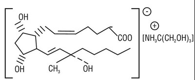 Structure (Carboprost Tromethamine 1)