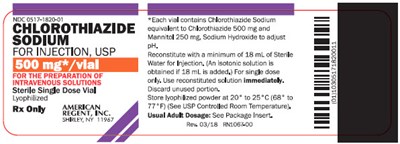 Container (Chlorothiazide Sodium For Injection Usp 3)