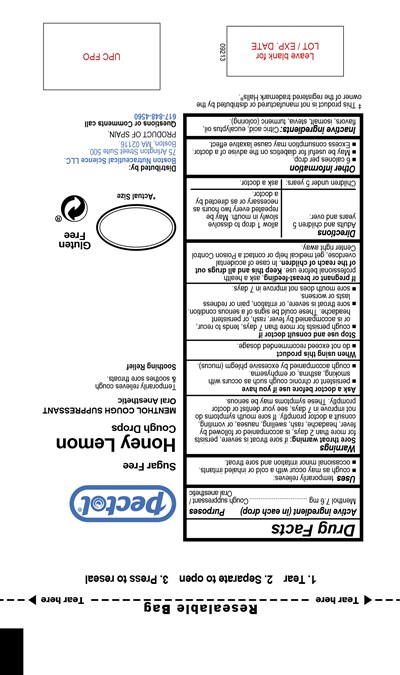 HONEYLEMON25UBACK.jpg Back label - HONEYLEMON25UBACK