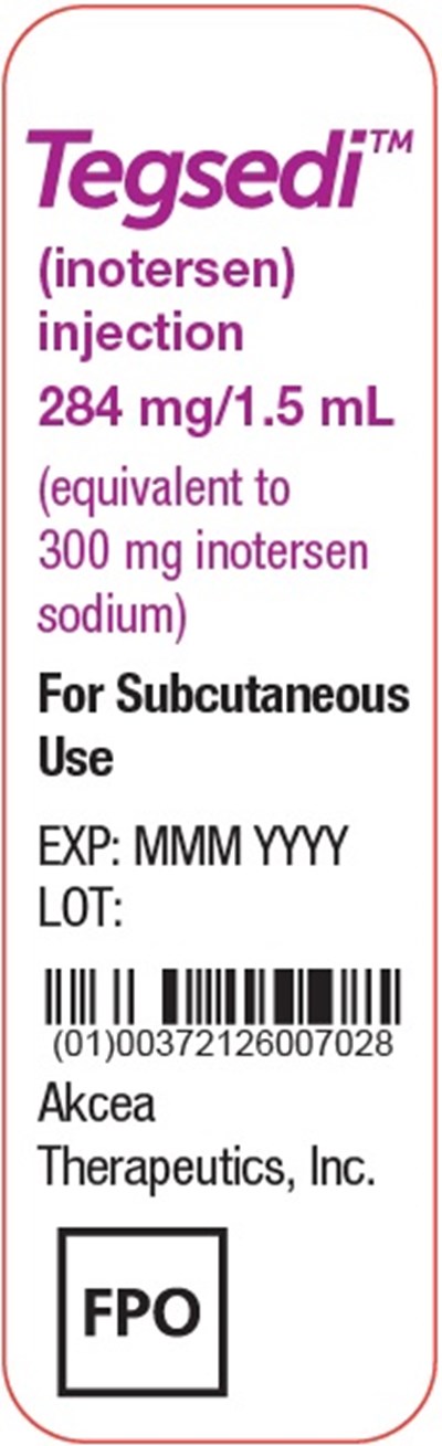 Syringe Label (Inotersen 18)