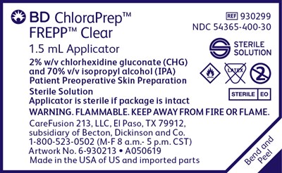 Frepp Package Label (6 930213 Cyrel Rev A Frepp Clear Us Clean)