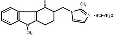 ondansetron-str.jpg Chemical Structure - ondansetron str