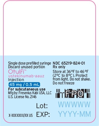 Principal Display Panel – 45 mg Syringe Label - otu00 0001 14