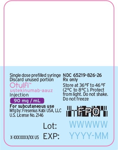 Principal Display Panel – 90 mg syringe Label - otu00 0001 16