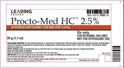 Hydrocortisone Cream Usp, 2.5% (Tube)
