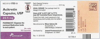 acitretin-capsules-7.jpg container label 22.5 - acitretin capsules 7