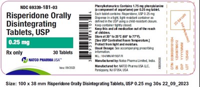 0-25-bottle-lable - risperidone 0 25mg 30s