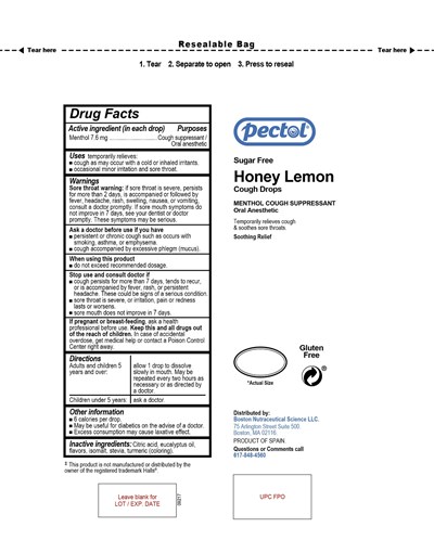 Back Label (Honeylemon150uback)