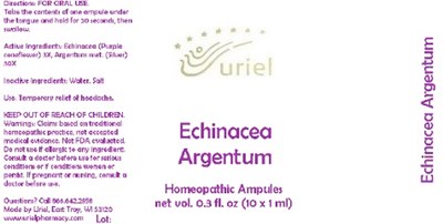Echinaceaargentumampules