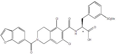Chemical Structure - xiidra 01