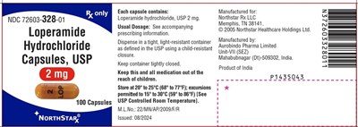 loperamide-fig1.jpg PACKAGE LABEL.PRINCIPAL DISPLAY PANEL - 2 mg (100 Capsules Bottle) - loperamide fig1