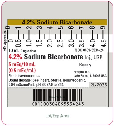 sodium-03.jpg PRINCIPAL DISPLAY PANEL - 10 mL Syringe Label - sodium 03