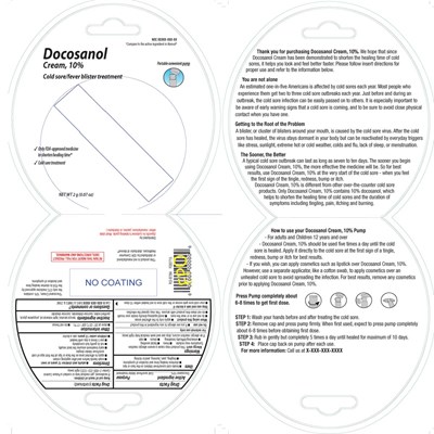 Docosanol 10% (Docosanol 10 Percent Pump Cream Ene 1)