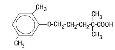 Structure (Gemfibrozil Tablets 1)