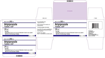 aripiprazole-20mg-100-tab-carton.jpg 20 mg-100 (10 x 10) Unit-dose Tablets - aripiprazole 20mg 100 tab carton