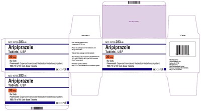aripiprazole-30mg-100-tab-carton.jpg 30 mg-100 (10 x 10) Unit-dose Tablets - aripiprazole 30mg 100 tab carton