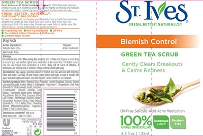 St. Ives Green Tea Scrub Pdp (Stivesblemishcontrolgreenteascrubpdp)
