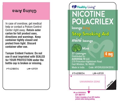 Package Label.principal Display Panel (4 mg (27 Lozenges, Container Label))