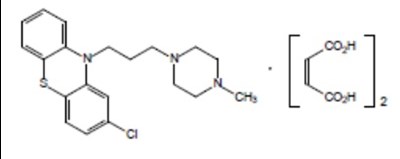 Structure Of Prochlorperazine (Structure001)