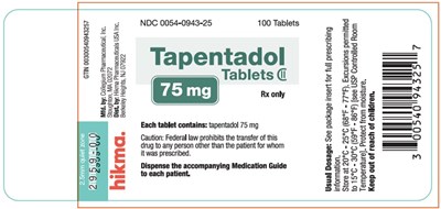 Principal Display Panel (75 mg Tablet Bottle Label)