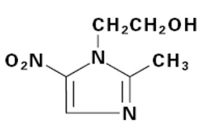 Structure - metronidazole structure