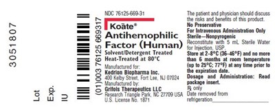 Label 76125-669-31 - 76125 669 31