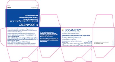 Principal Display Panel							Locametz®							Kit For The Preparation Of Gallium Ga 68 Gozetotide Injection 25 Mcg Per Vial Gozetotide							For Intravenous Use Only							Radiolabel With Gallium-68 Chloride Before Use							Rx Only							Ndc 0078-1224-61							Novartis Pharmaceuticals Corporation East Hanover, Nj 07936 (Locametz 04)