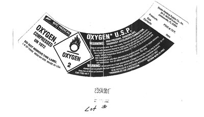 Oxygen Gas - Images NDC 48848-001