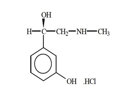 1 - phenylephrine hydrochloride 1 ml 1
