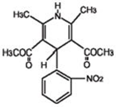 Chemical Structure (Nifedipine Extended Release Tablets Usp 1)