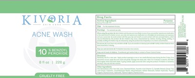 Acne Wash Label (Label)