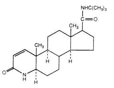 finasteride-structure.jpg finasteride chemical structure - finasteride structure